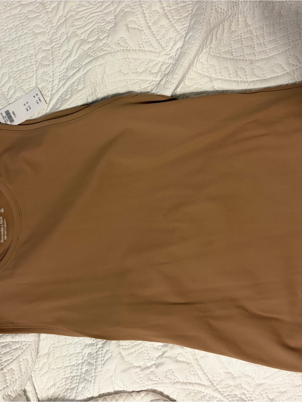 Abercrombie & Fitch Women's Sleeveless Bodysuit in Brown
